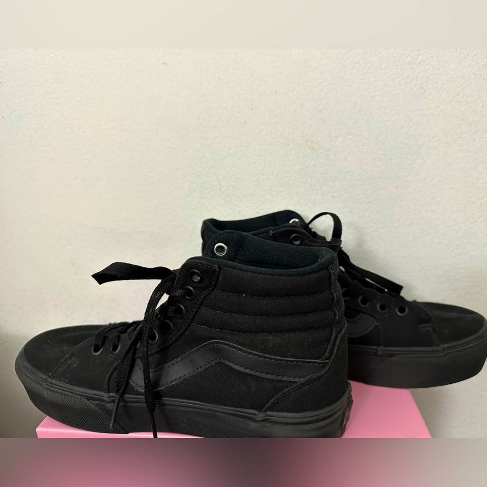 Sk8-Hi Tapered Stackform Suede Canvas Shoe